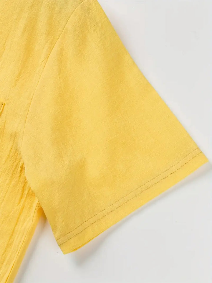 Lenoir™ | Chemise élégante à manches courtes