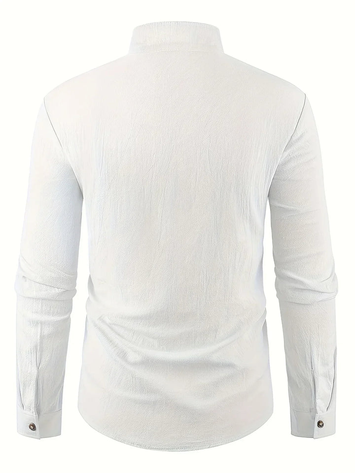 Lenoir™ | Chemise légère en coton à manches longues