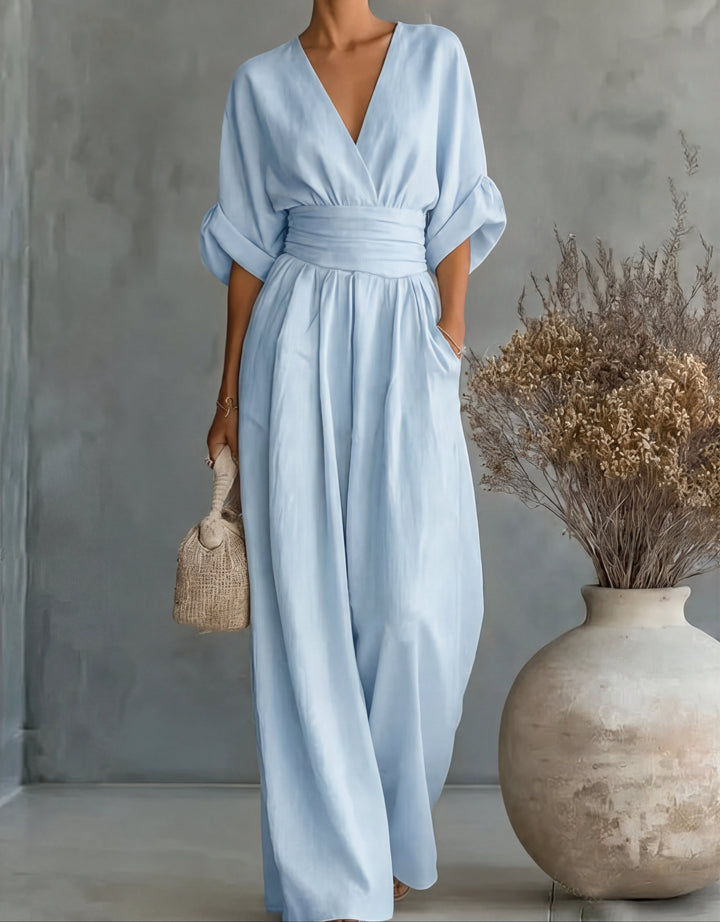 Daniela - elegante costume intero con scollo a V