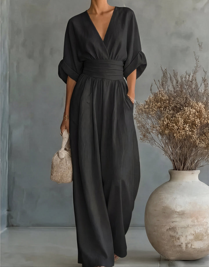 Daniela - elegante costume intero con scollo a V