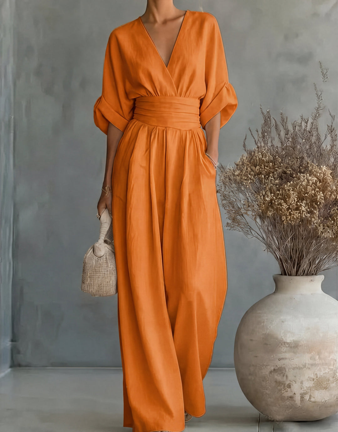 Daniela - elegante costume intero con scollo a V