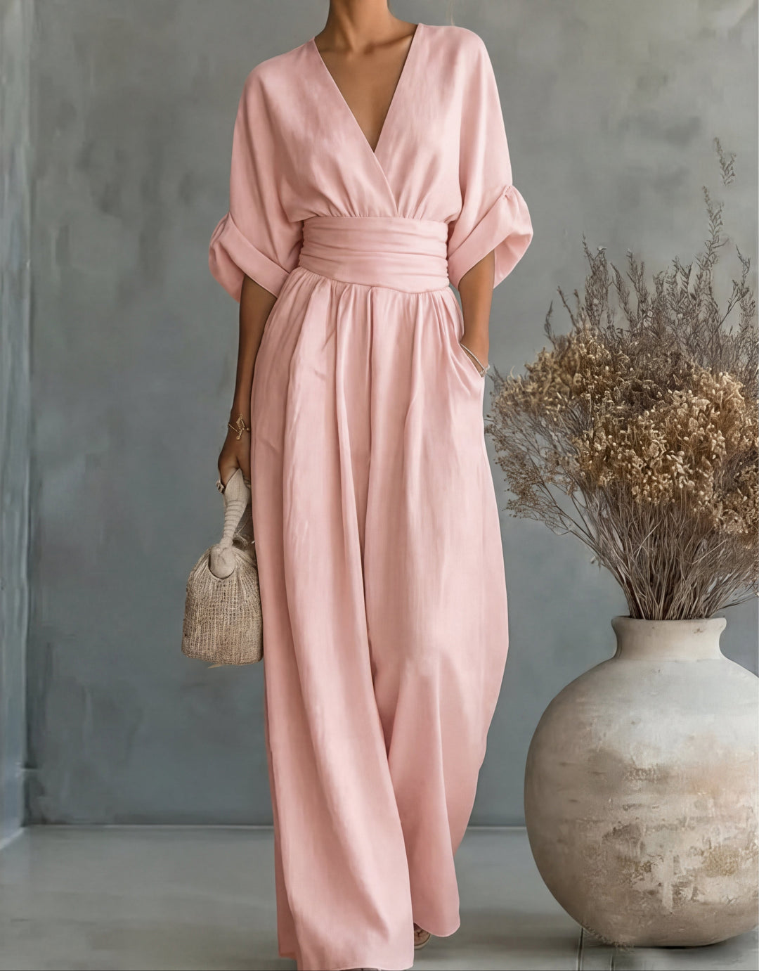 Daniela - elegante costume intero con scollo a V
