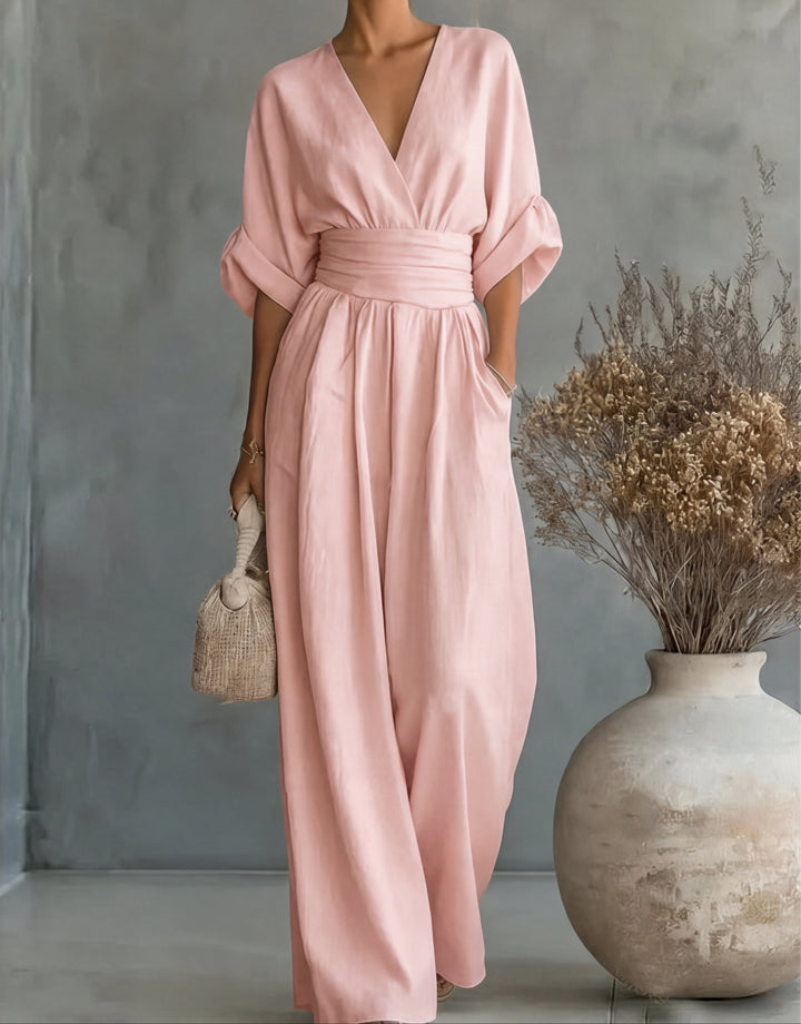 Daniela - elegante costume intero con scollo a V