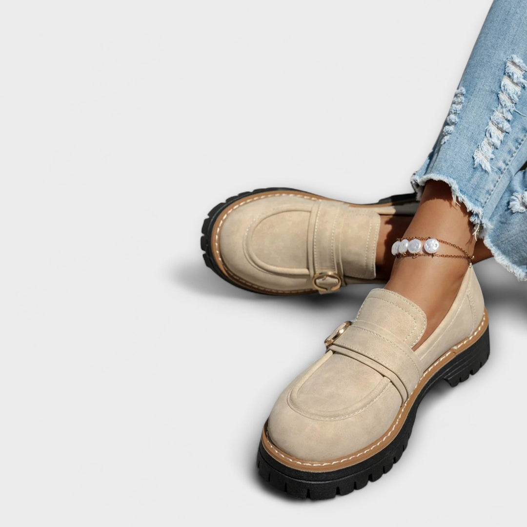 Serena™ | Mocassini casual con punta arrotondata