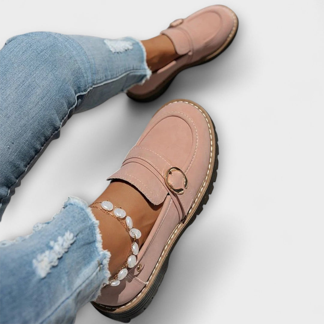 Serena™ | Mocassini casual con punta arrotondata