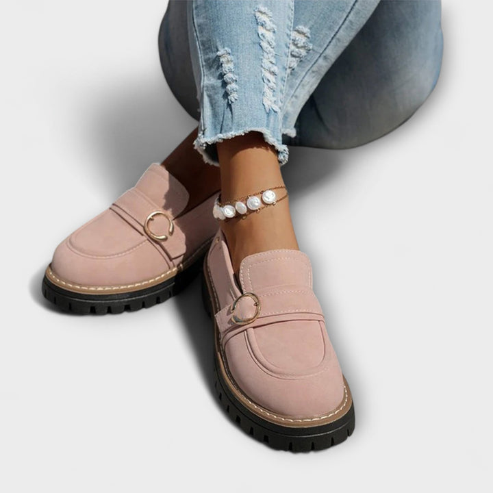 Serena™ | Mocassini casual con punta arrotondata