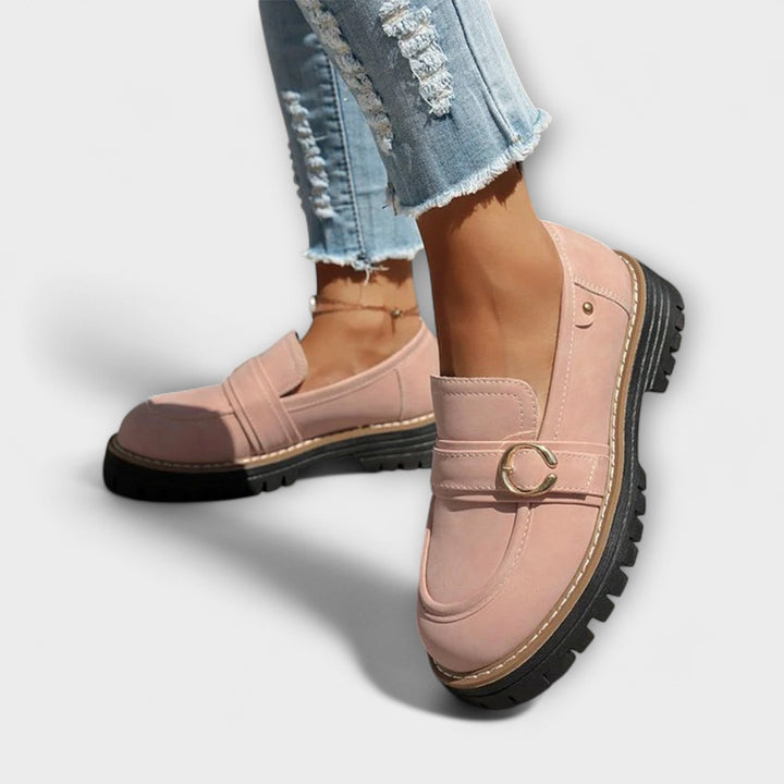 Serena™ | Mocassini casual con punta arrotondata