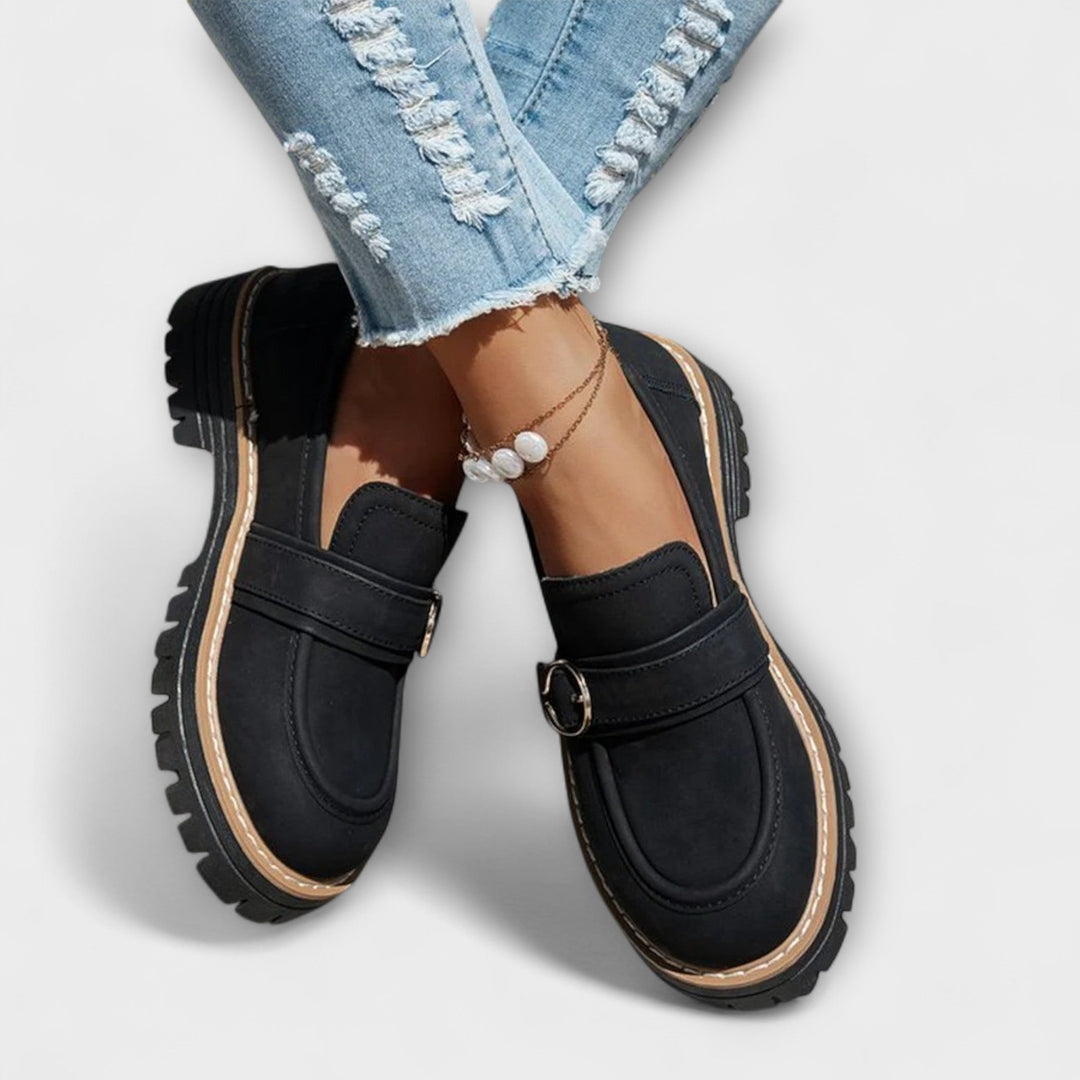 Serena™ | Mocassini casual con punta arrotondata