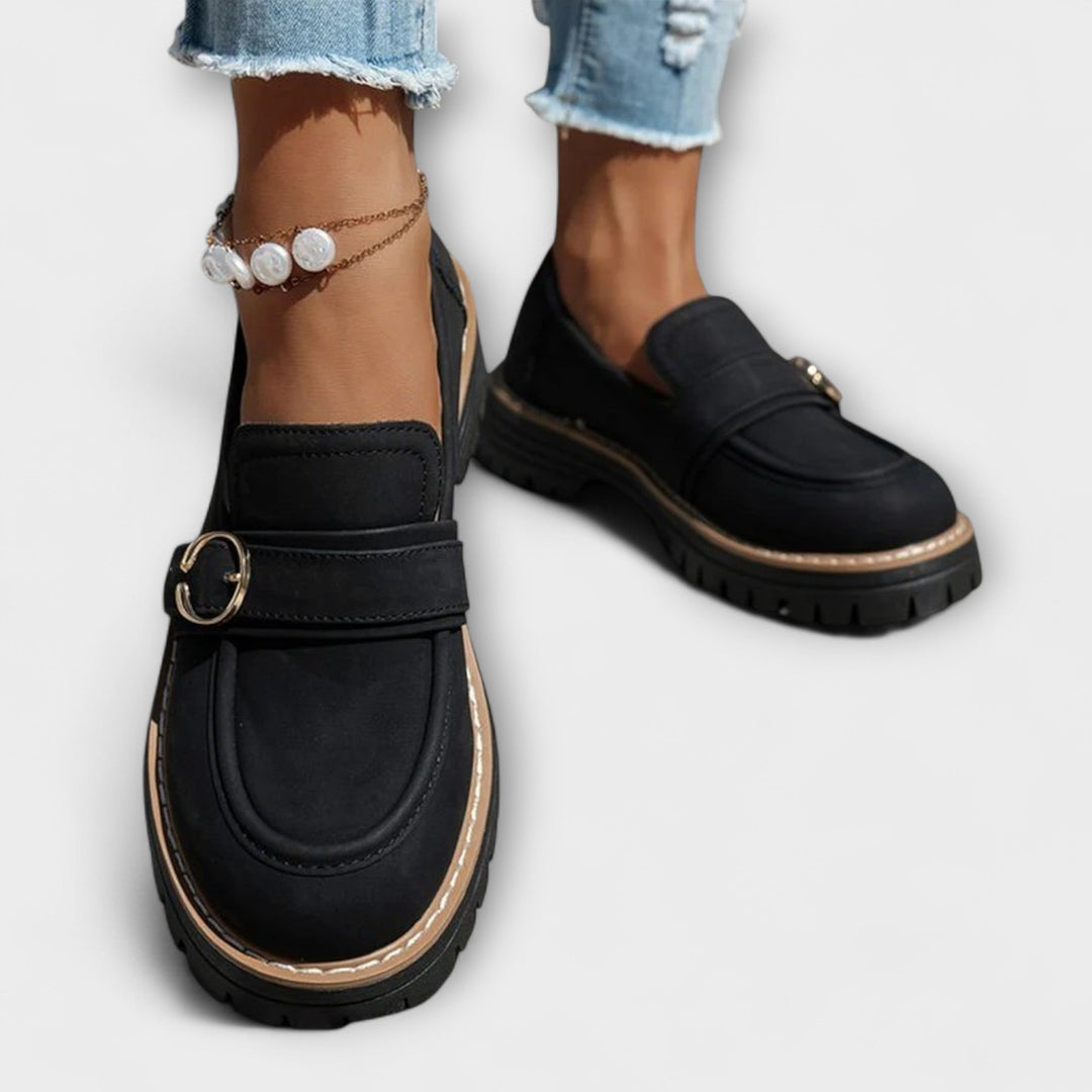 Serena™ | Mocassini casual con punta arrotondata