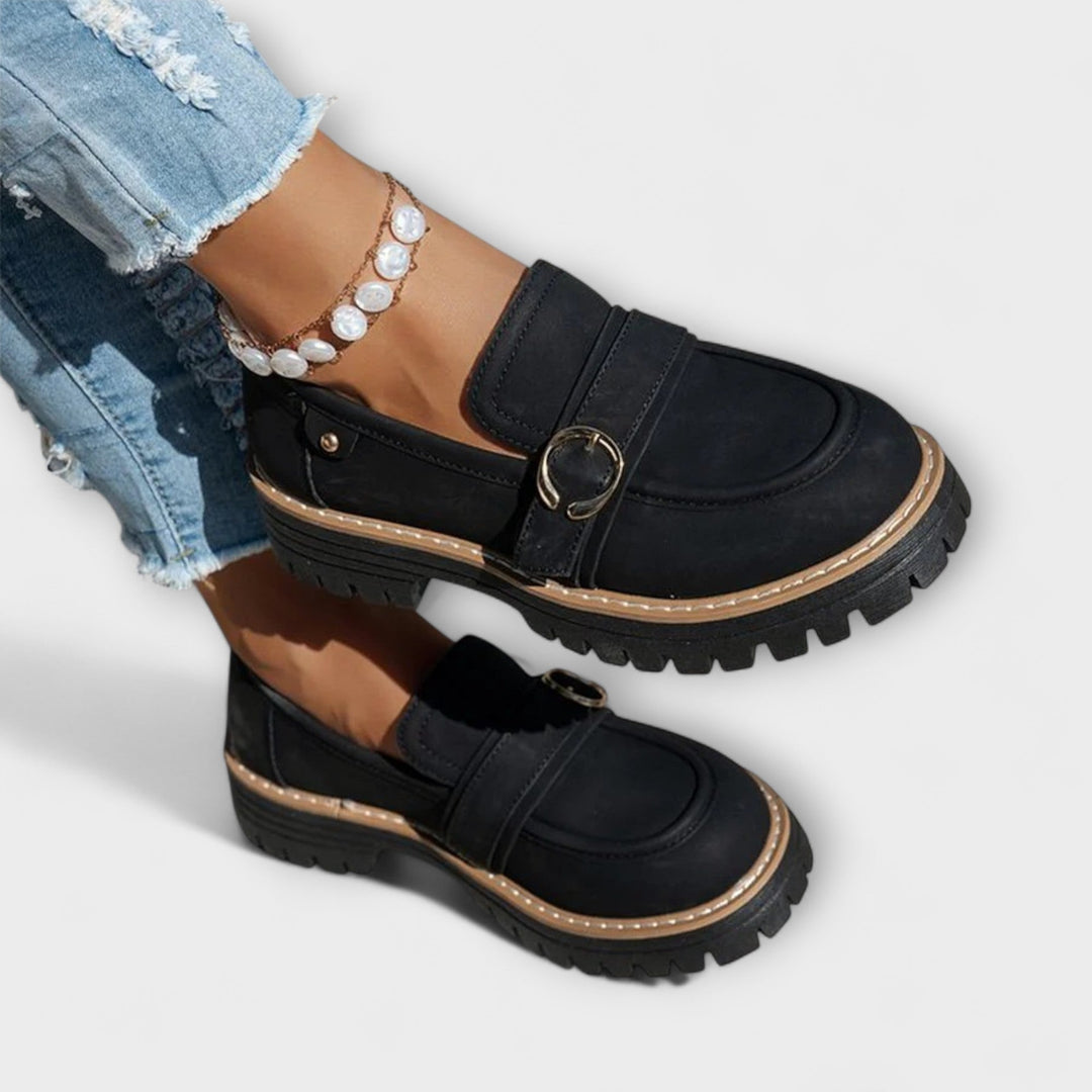 Serena™ | Mocassini casual con punta arrotondata