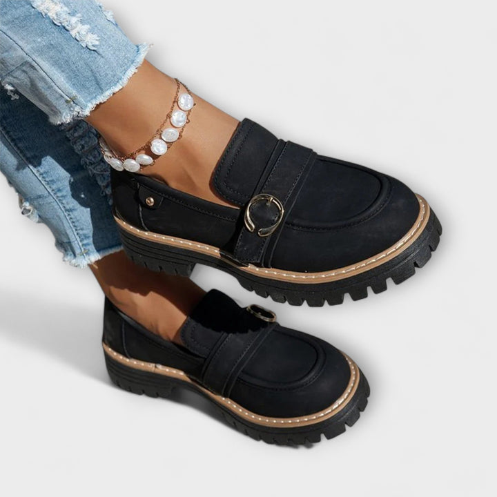Serena™ | Mocassini casual con punta arrotondata