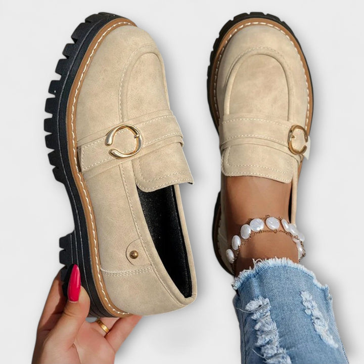 Serena™ | Mocassini casual con punta arrotondata