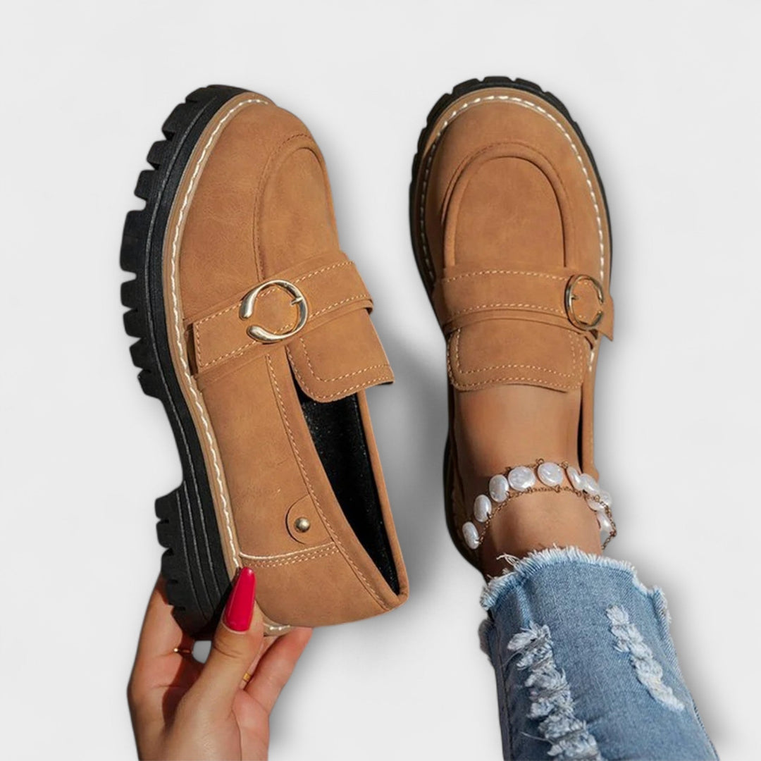 Serena™ | Mocassini casual con punta arrotondata
