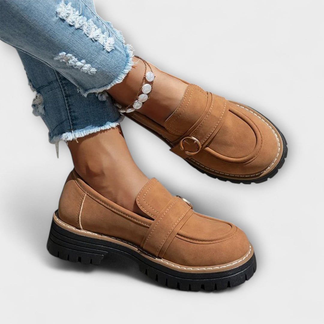 Serena™ | Mocassini casual con punta arrotondata