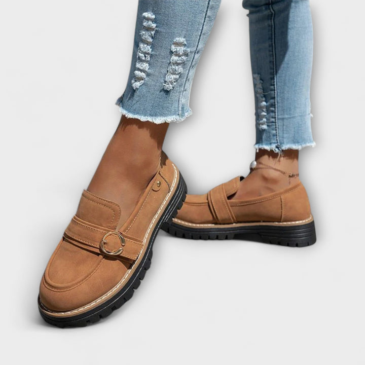 Serena™ | Mocassini casual con punta arrotondata