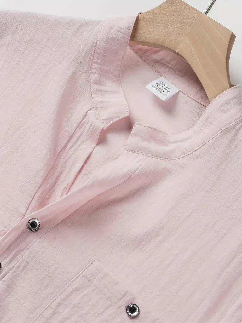 Lenoir™ | Chemise élégante à manches courtes