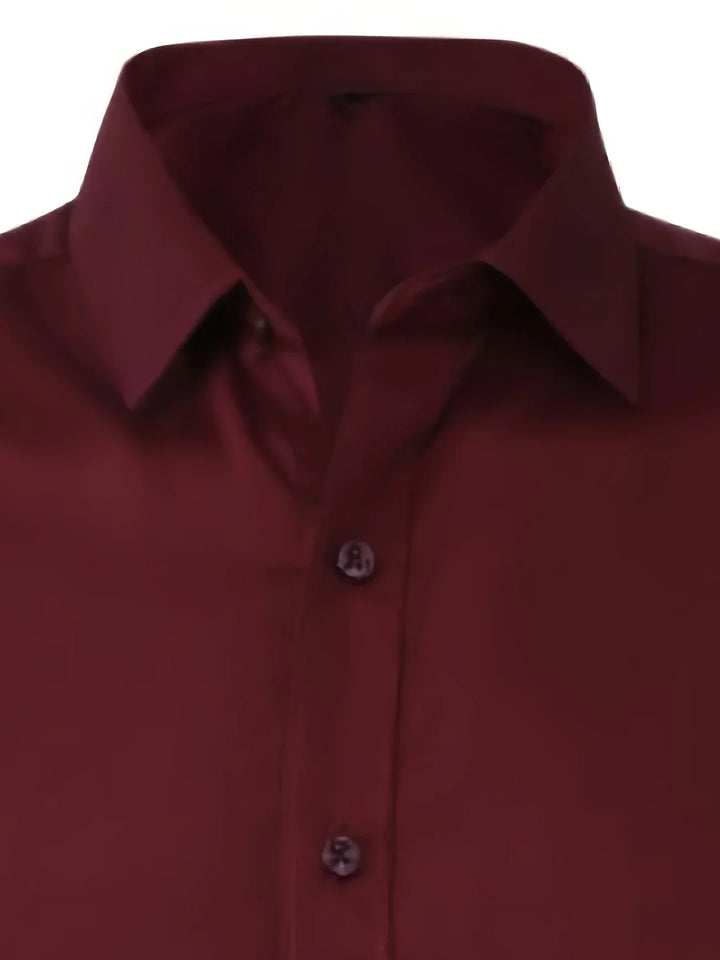 Lenoir™ | Chemise élégante à manches longues avec boutons