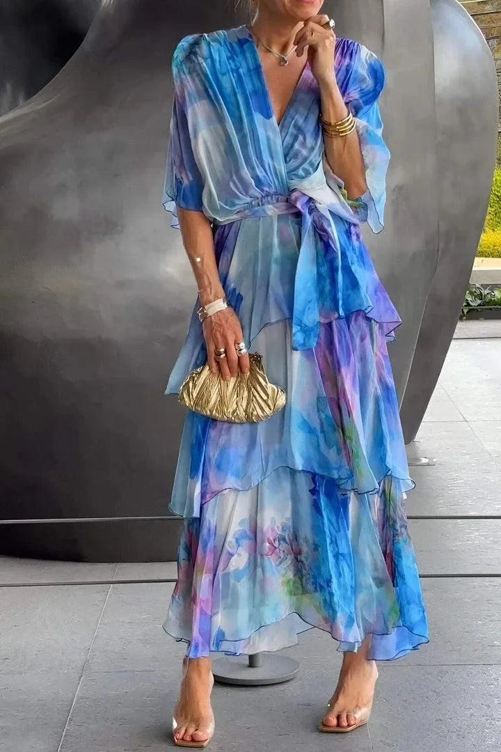Cassia – Abito elegante in georgette