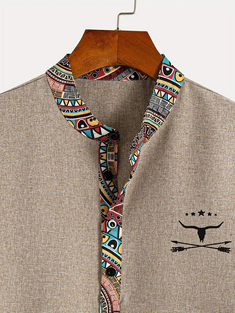 Lenoir™ | Chemise élégante à manches courtes