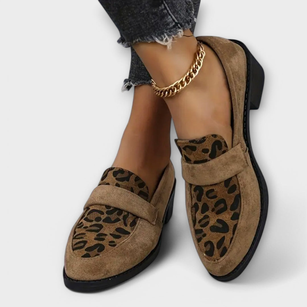 Aurora | Scarpe eleganti da donna in stampa leopardata