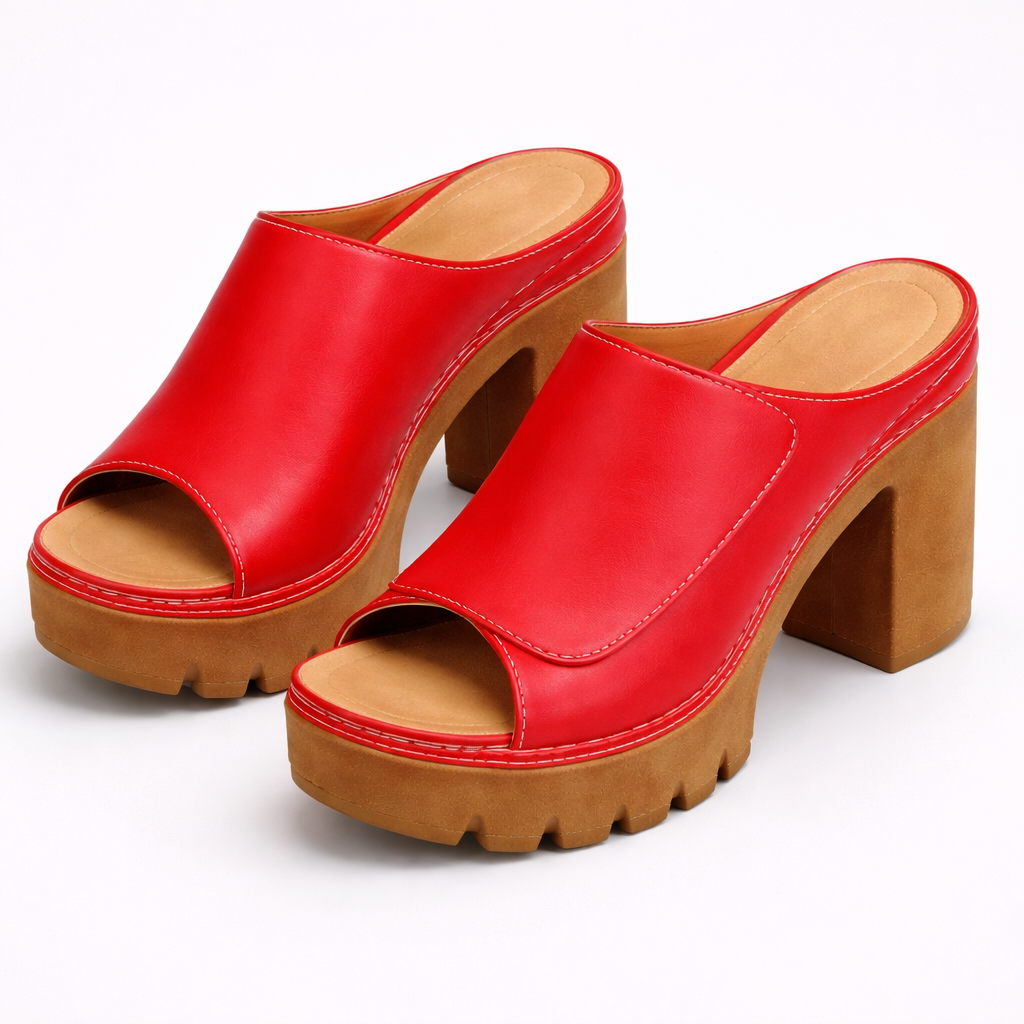 Mizella | Sandali Eleganti con Piattaforma e Tacco Largo