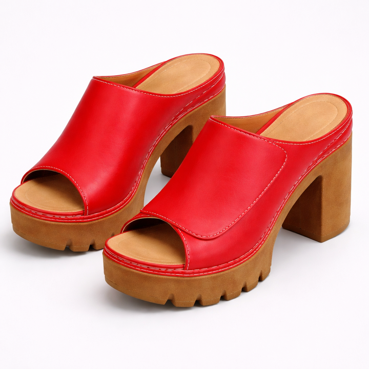 Mizella | Sandali Eleganti con Piattaforma e Tacco Largo