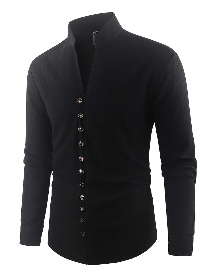 Lenoir™ | Chemise légère en coton à manches longues