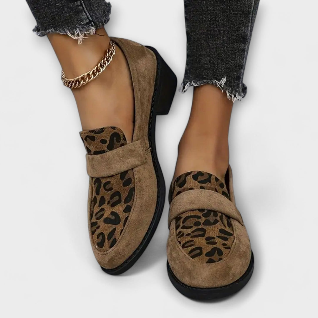 Aurora | Scarpe eleganti da donna in stampa leopardata
