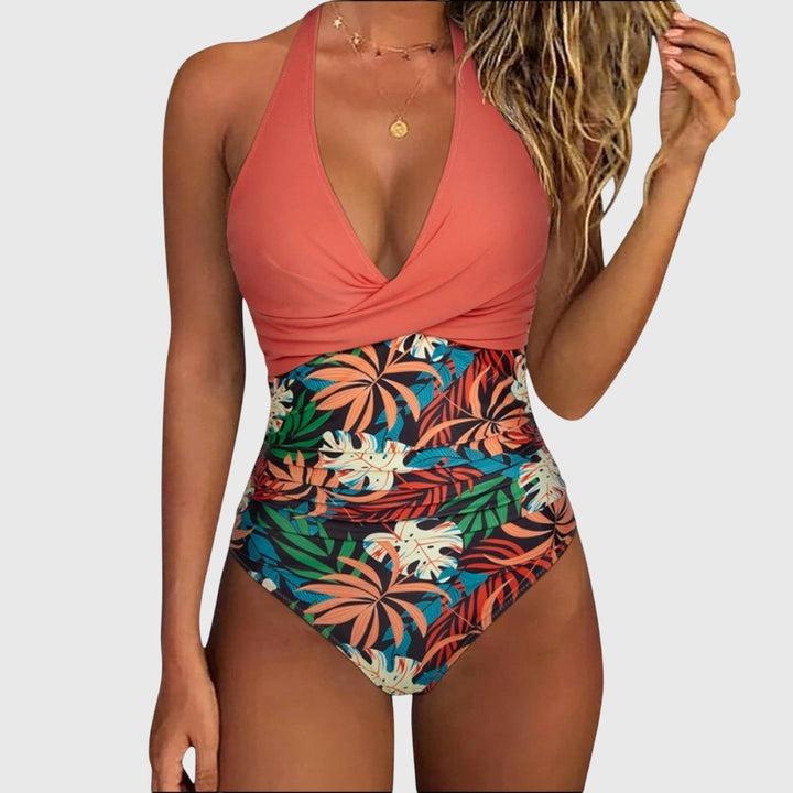 Florencia - Costume da bagno elegante per donne con scollatura a V