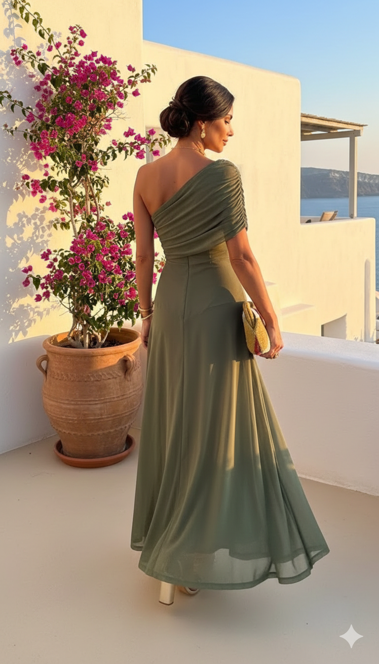 Uma - Abito largo fluido con design elegante