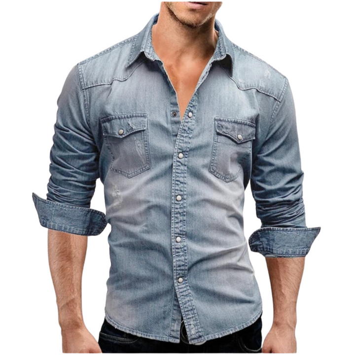 Lenoir™ - Chemise en denim au style moderne