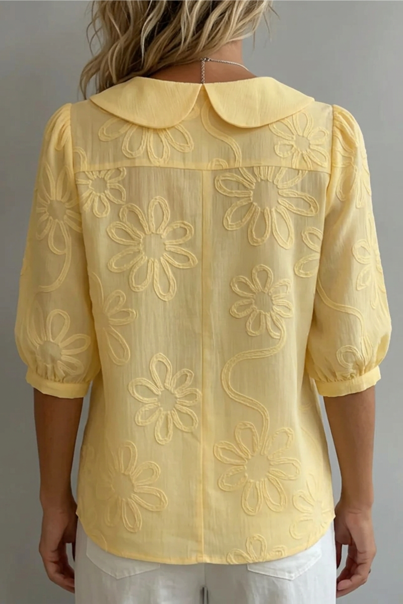 Liriana | Camicetta Floreale Elegante