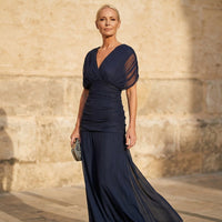 Avery | Vestito Blu Elegante