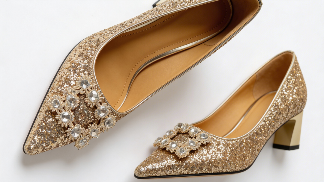 Magdalena | Scarpa ortopedica con broccato (o "con broccato")