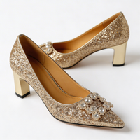 Magdalena | Scarpa ortopedica con broccato (o "con broccato")
