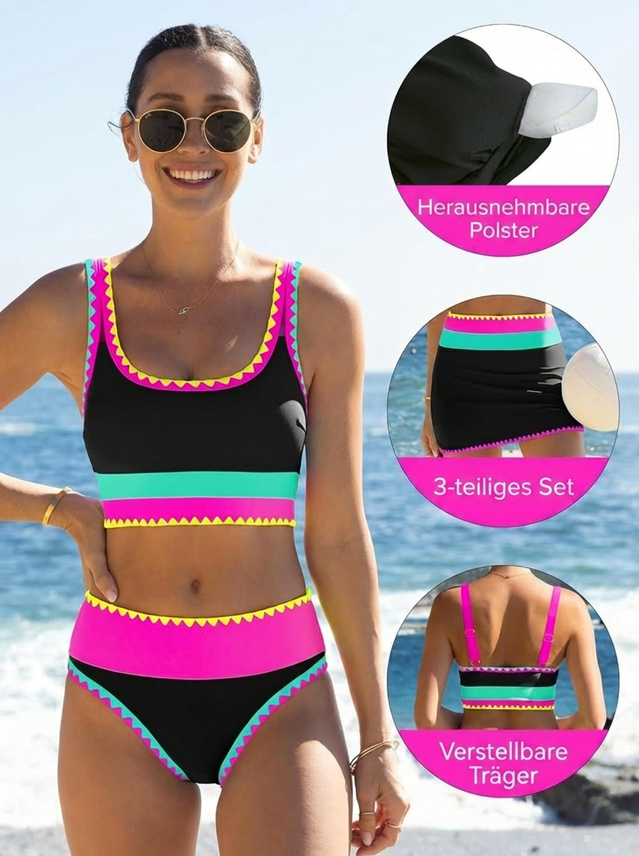 Lucy | Bikini a vita alta con effetto immediato