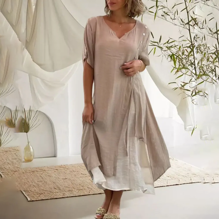Elisa™ | Abito lungo confortevole ed elegante