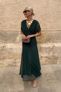 Alondra™ | Abito Maxi Fluttuante