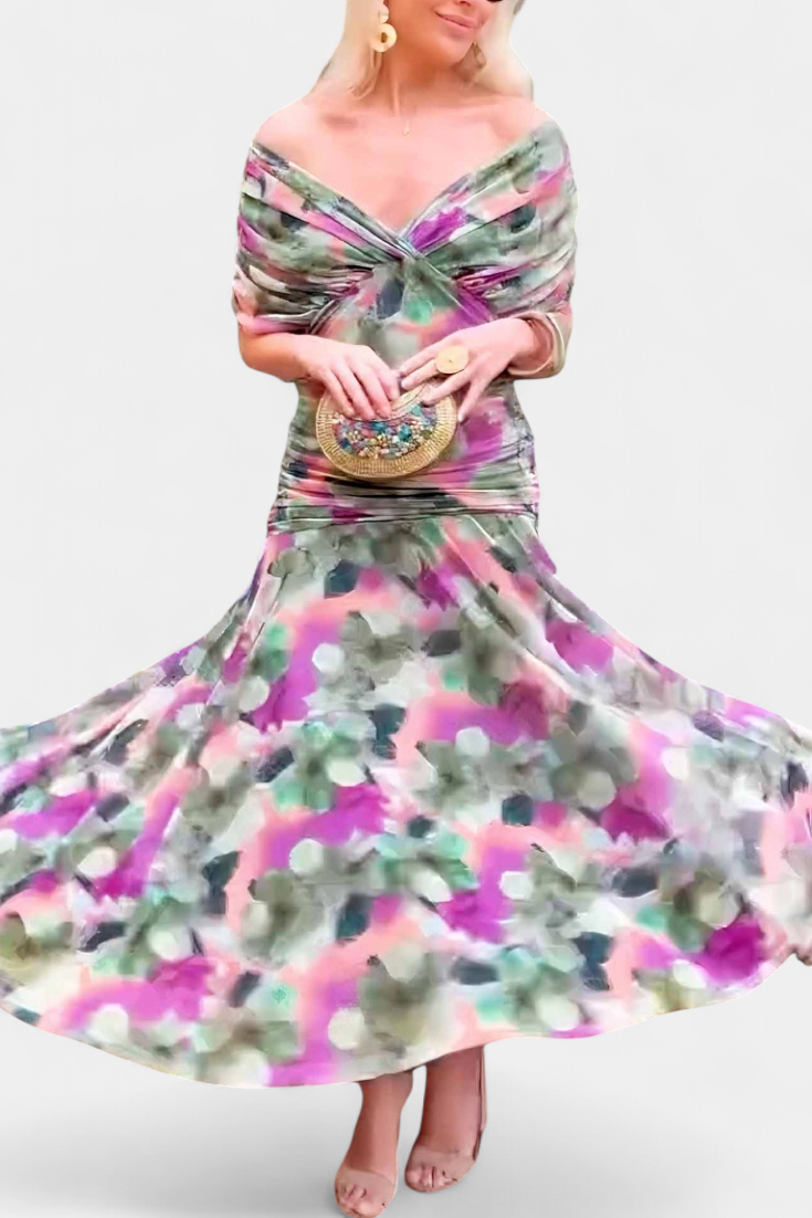 Alondra™ | Abito Maxi Fluttuante