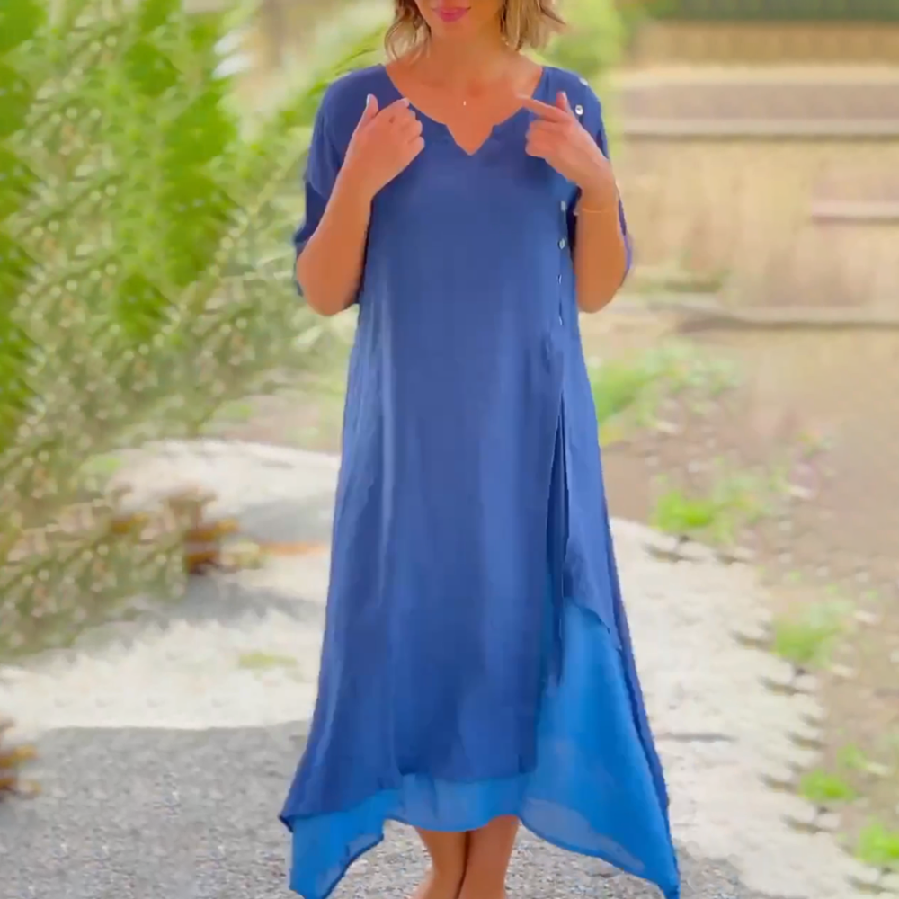 Elisa™ | Abito lungo confortevole ed elegante
