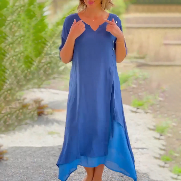 Elisa™ | Abito lungo confortevole ed elegante