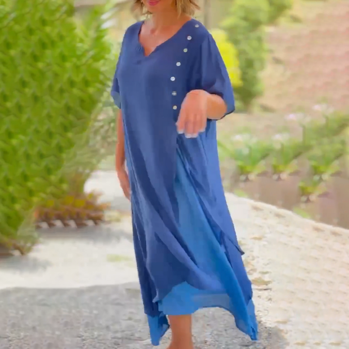 Elisa™ | Abito lungo confortevole ed elegante