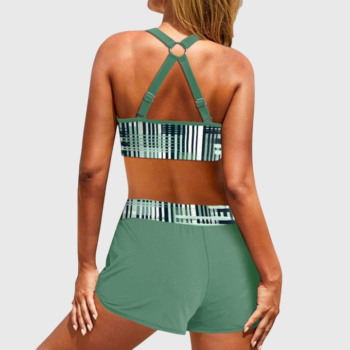 Janelle - Bikini a Vita Alta a Costine