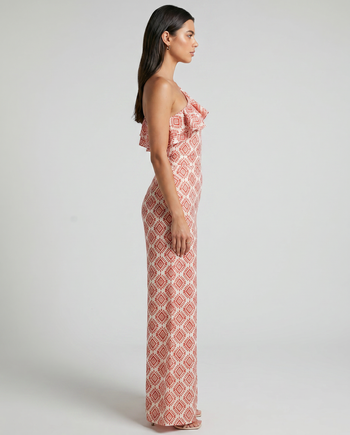 Jimena | Completino con stampa geometrica primaverile