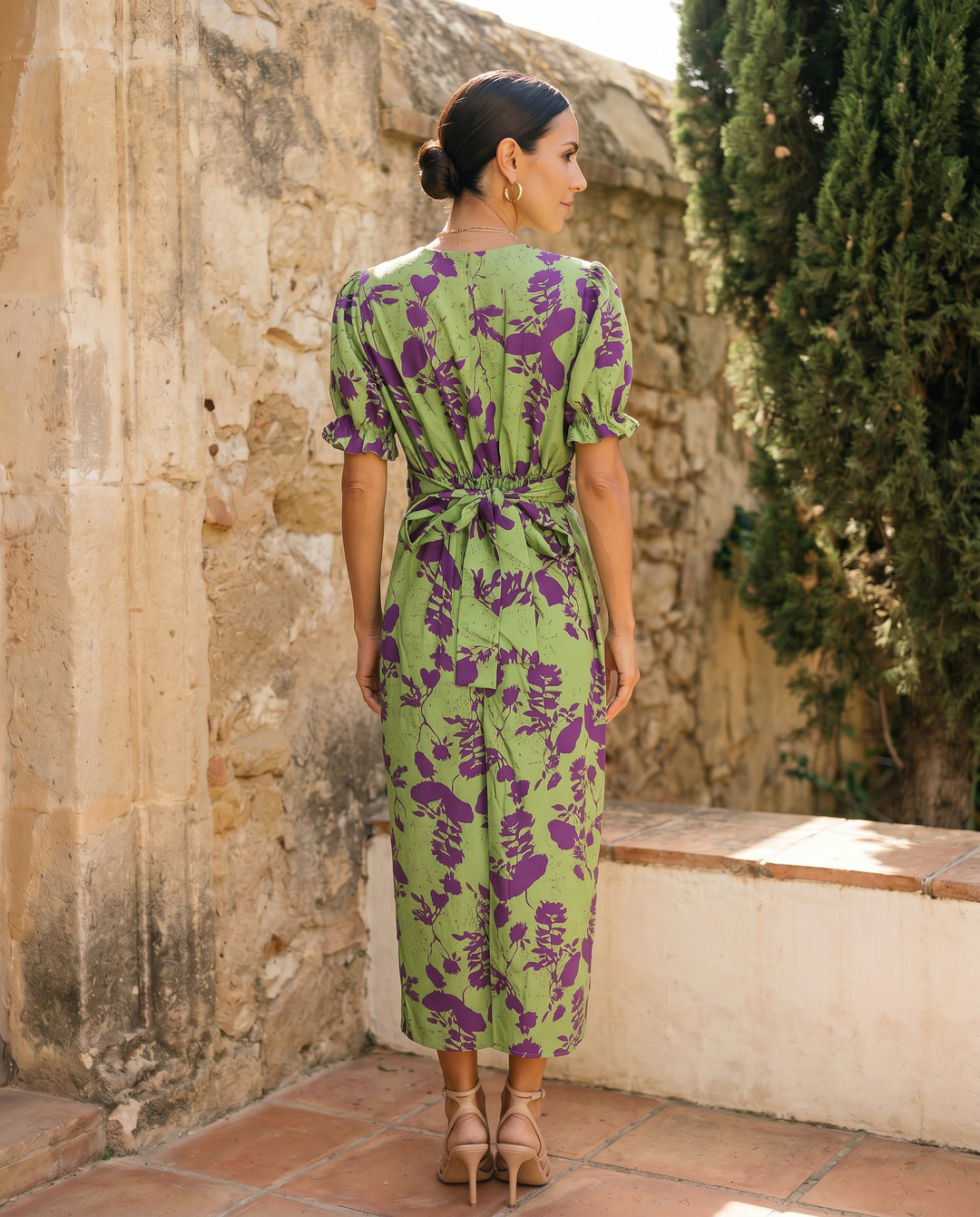 Andrea | Vestito primaverile stampato