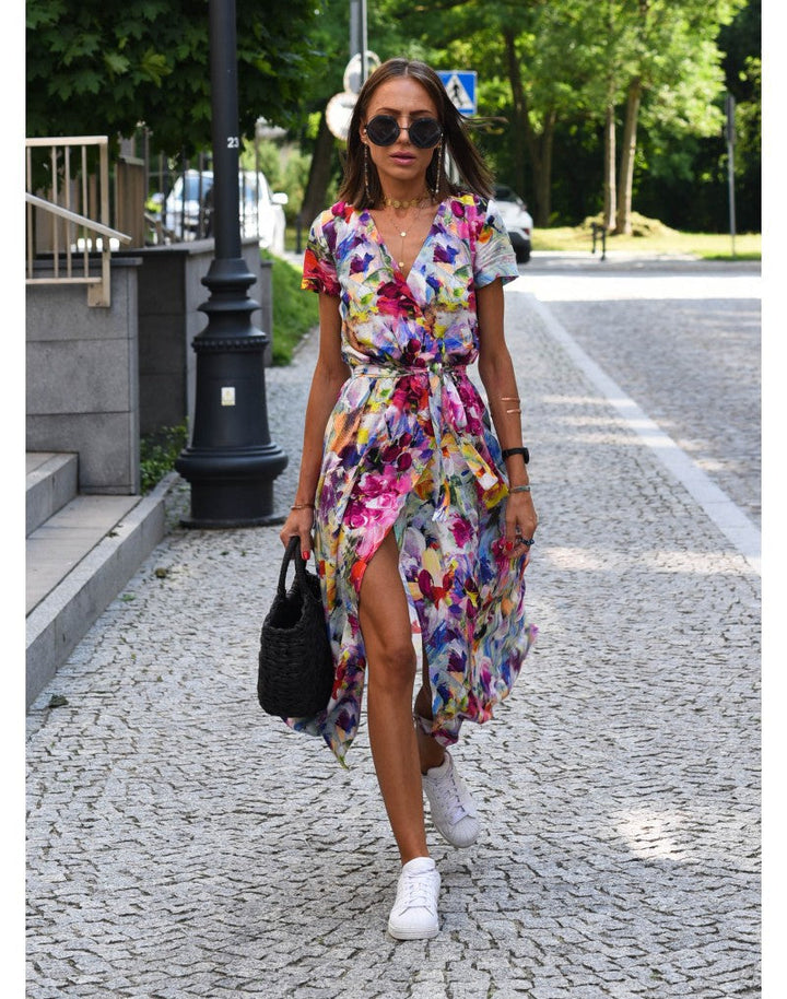 Yasmine | Vestito Elegante con Scollatura a V
