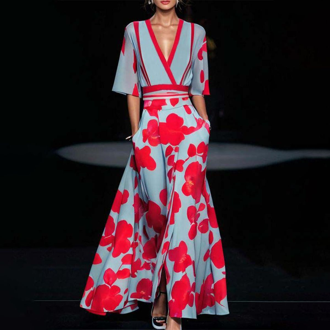 Layla™ | Abito Elegante in Viscosa