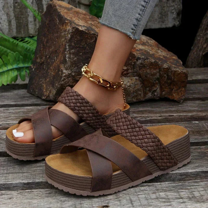 Nadia™ | Sandali ortopedici con tacco alto