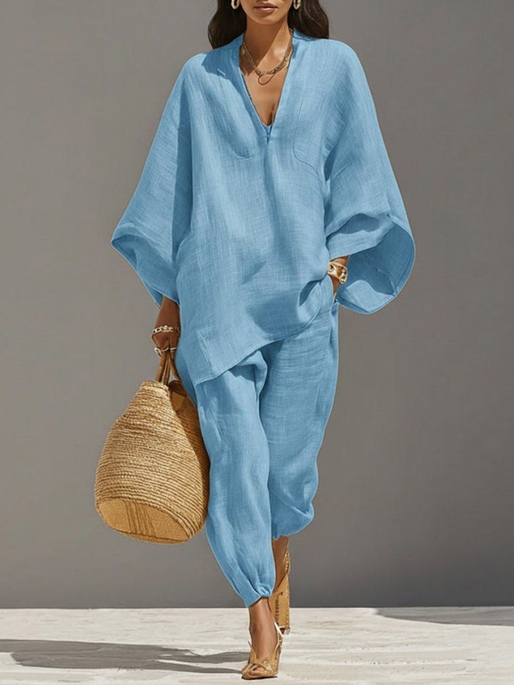 Claire | Set in Lino e Cotone Eleganza Naturale