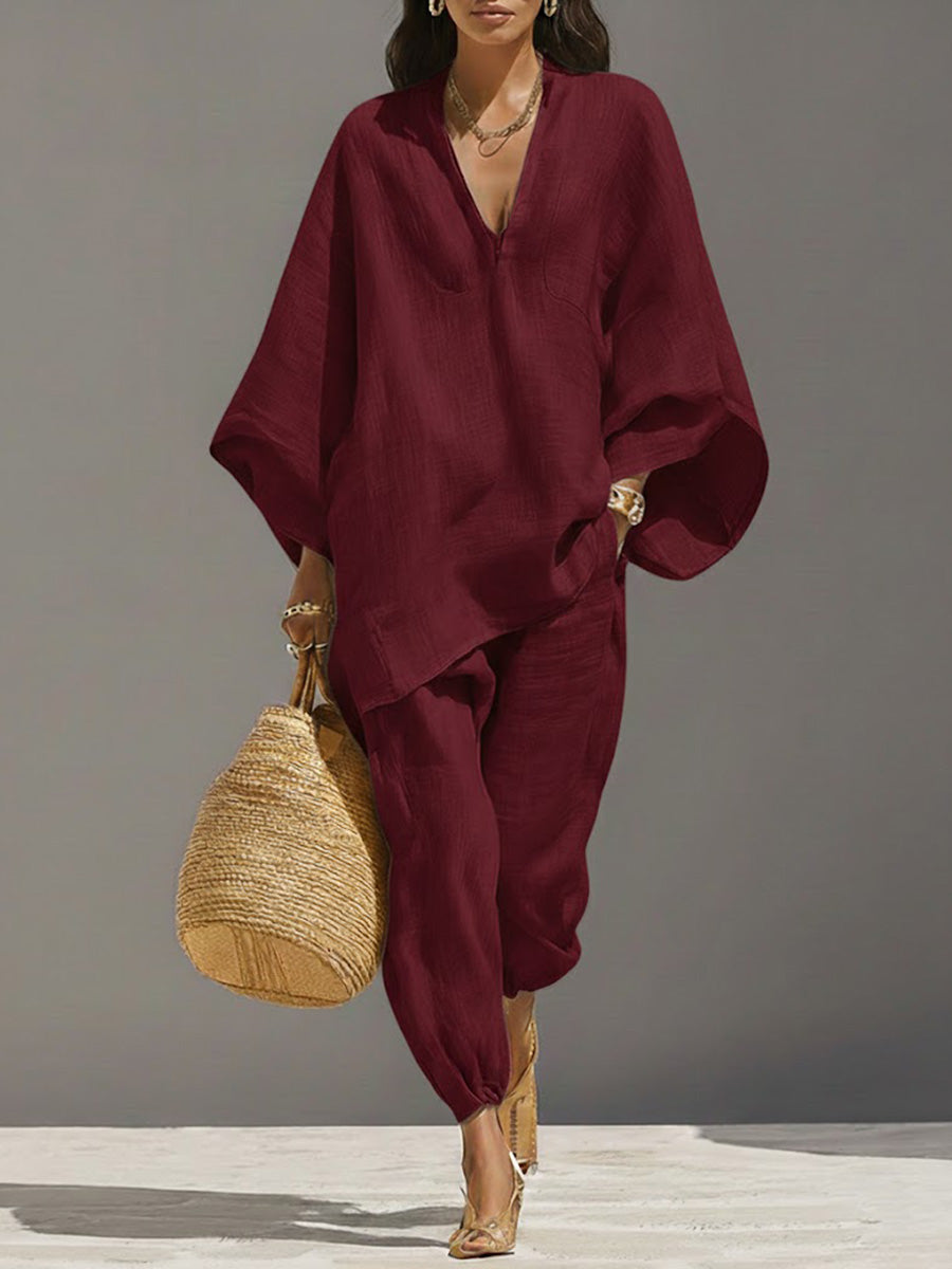 Claire | Set in Lino e Cotone Eleganza Naturale